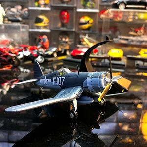 1:72合金二战美国F4U海盗战斗机菲利普王牌战机模型成品摆件