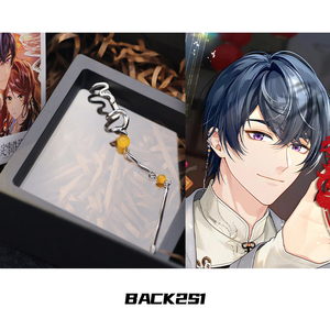 未定事件簿陆景和冬日恋歌动漫国风耳夹 无耳洞耳骨夹 高级小众耳饰