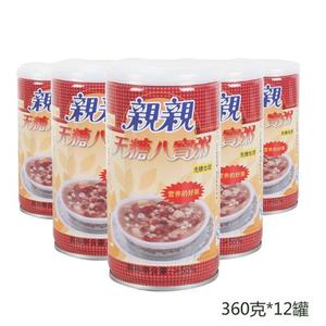 亲亲无糖木糖醇营养八宝粥 速食粥整箱12罐 送老人多省包邮