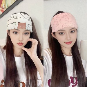 夏季薄款纯棉坐月子帽子 56月78月孕妇产妇专用头巾发带 春秋产后用品
