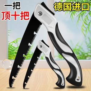德国工艺手工折叠木工锯 特快干湿两用伐木锯 高效锯树工具