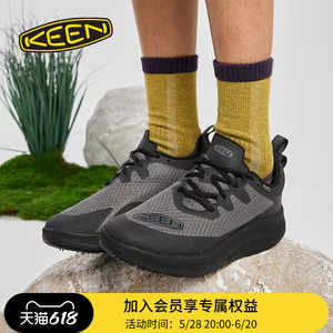KEEN官方WK400 WP女子耐磨透气户外休闲运动鞋