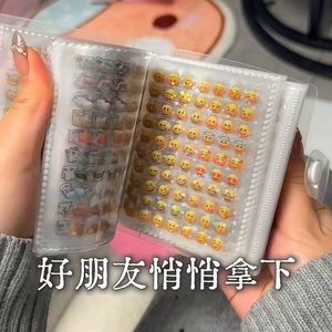迷你贴纸收纳册 手账装饰素材 镭射星星小鼻嘎汽车创意贴纸