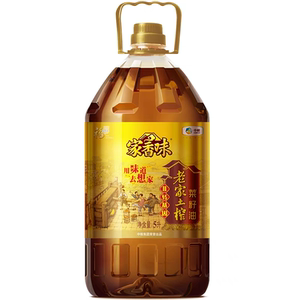 家乡味非转基因5L压榨土榨菜籽油