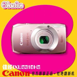 正品佳能IXUS310HS复古CCD卡片机冷白皮人像氛围旅行相机