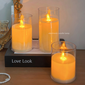 可爱儿童卧室氛围灯 仿真电子蜡烛小夜灯 床头睡眠小台灯 生日礼物优选