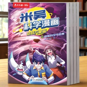 米吴科学漫画奇妙万象篇第七辑-5-6岁+儿童物理化学启蒙课外读物