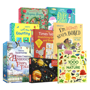 英文原版进口儿童图书 故事绘本 小学英语数学教辅 桥梁书 早教益智百科分级读物