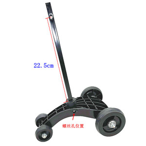 儿童扭扭车配件 方管三脚架前叉 前后车轮套装 适配摇摆车童车