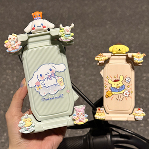 玉桂狗九号电动车手机支架 防震防抖外卖导航遮阳防雨款