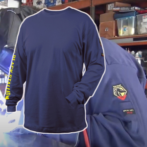 美国黑马大码阻燃排汗透气棉质赛车长袖T恤 专业防护上衣