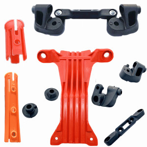 儿童滑板车配件全套 转向管隔套垫子链接片底板 自骑形车零部件