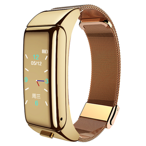 高清彩屏心率血压监测 二合一智能手环蓝牙耳机 运动睡眠多功能手表