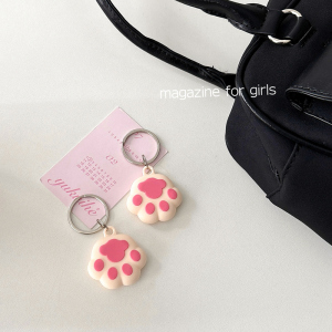 苹果AirTags卡通硅胶保护壳 防丢防摔钥匙扣情侣手环宠物项圈全包套