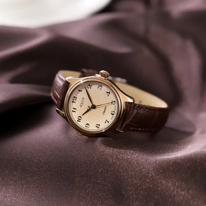 聚利时韩国品牌简约复古时尚女式石英手表学生款