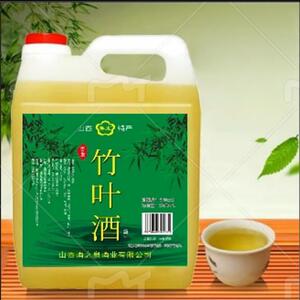 山西杏花镇清香型竹叶酒45度5L大桶装原生态青竹酒